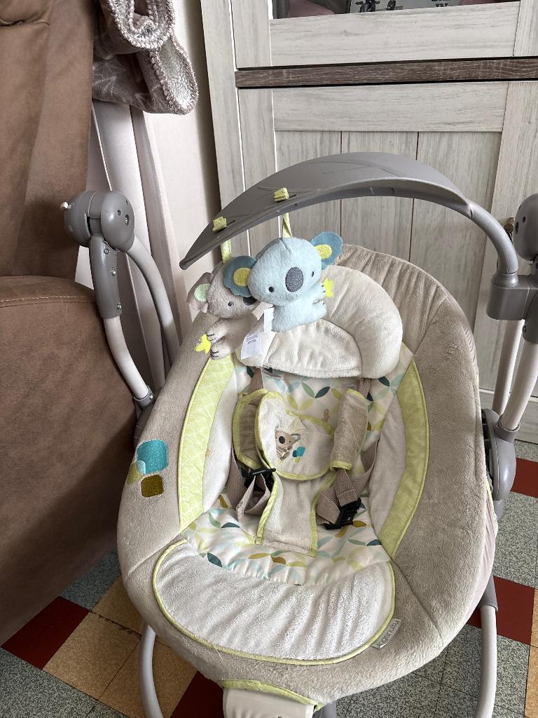 Elektrische babywipper, Kinderen en Baby's, Gebruikt, Schommelstoel, Verstelbaar, Ophalen