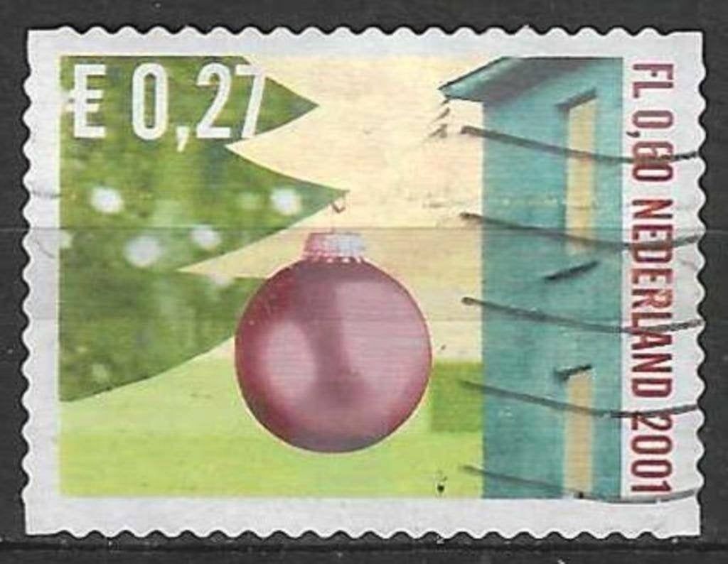 Pays-Bas 2001 - Yvert 1870 - Fêtes de fin d'année (ST), Timbres & Monnaies, Timbres | Pays-Bas, Affranchi, Envoi