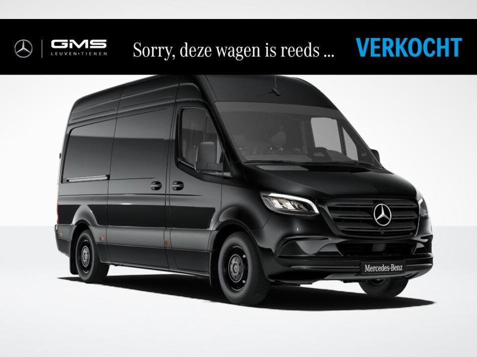 Mercedes-Benz Sprinter Sprinter 319 CDI GB L2 RWD SELECT, Autos, Camionnettes & Utilitaires, Neuf, Achat, 3 places, Noir