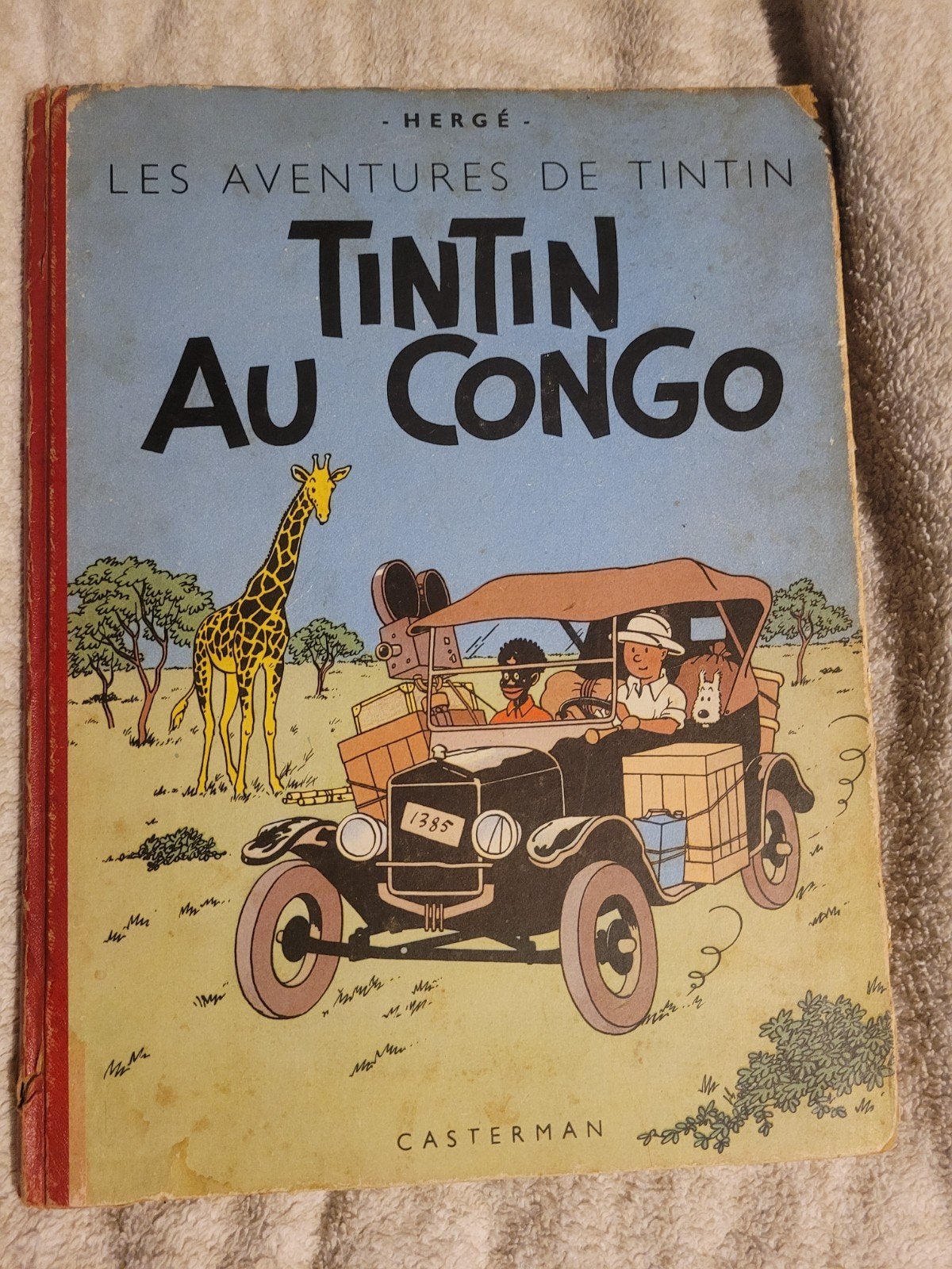 Tintin au Congo — Casterman — B4 vers 1947, Enlèvement ou Envoi