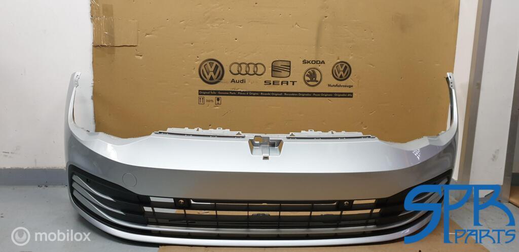 GOLF 8 VIII Voorbumper LA7W 5H0807221H BUMPER GRILL COMPLEET, Auto-onderdelen, Nieuw, Ophalen of Verzenden, Bumper, Volkswagen