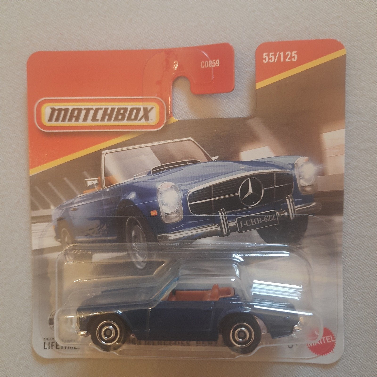 MATCHBOX N 55/125* MERCEDES BENZ 230 SL *NEUVE* M, Enlèvement, Neuf, Voiture, Matchbox
