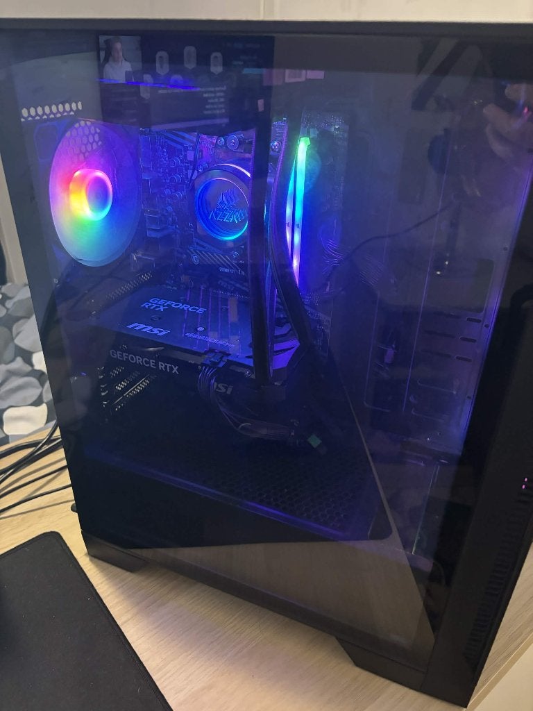 Gaming PC RTX 5060 Ryzen 7 5700X 32GB RAM 2TB OPSLAG, Informatique & Logiciels, Ordinateurs de bureau, 32 GB, Comme neuf, AMD Ryzen 7