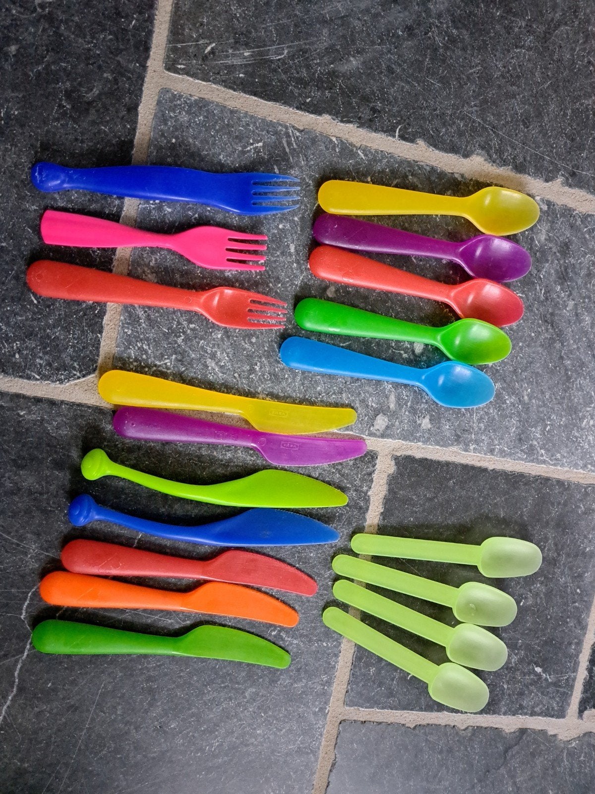 Plastieken kinderbestek, Enfants & Bébés, Enlèvement, Utilisé