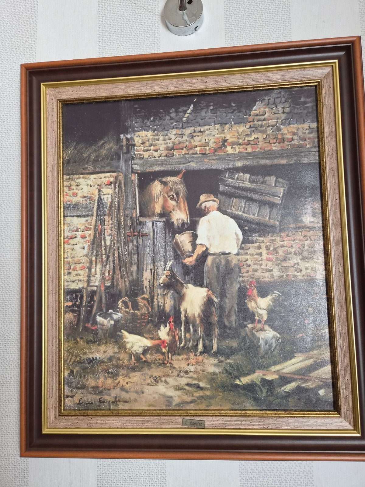 leon van engelen schilderij, Antiquités & Art, Enlèvement