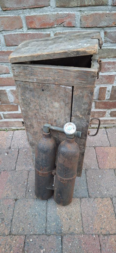 Rare oxygène prussien ww1, Enlèvement