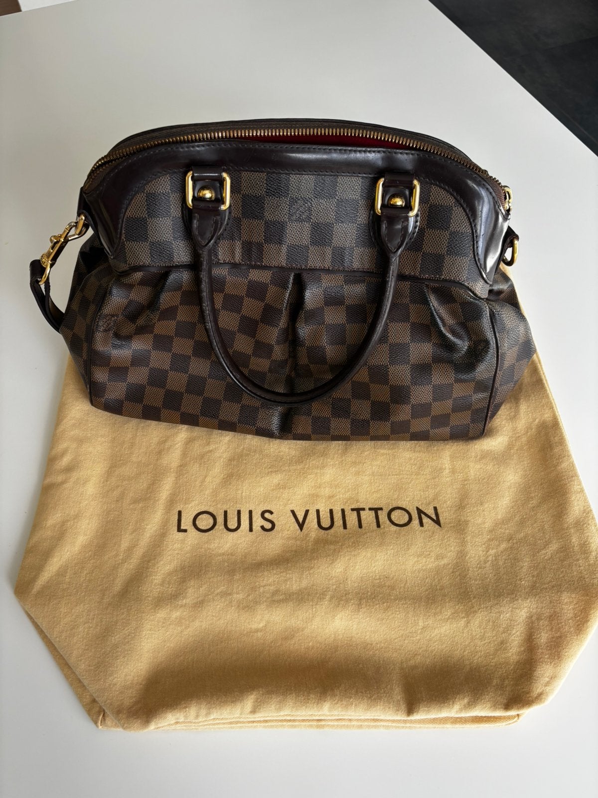 Louis Vuitton Trevi handtas, Ophalen, Gebruikt, Handtas