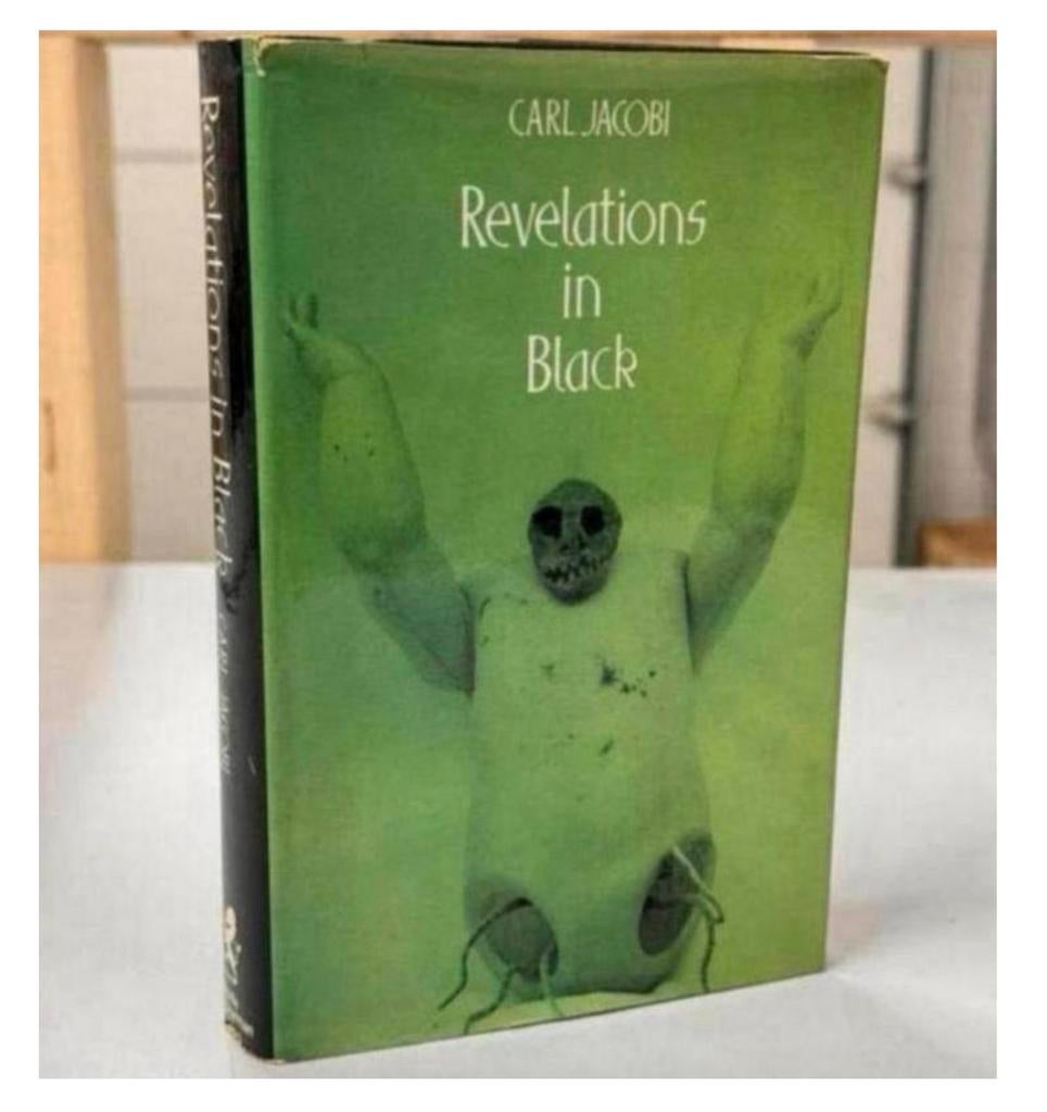 Revelations in Black Jacobi Carl - 1974 boek edition horror, Boeken, Thrillers, Zo goed als nieuw, Amerika, Ophalen of Verzenden