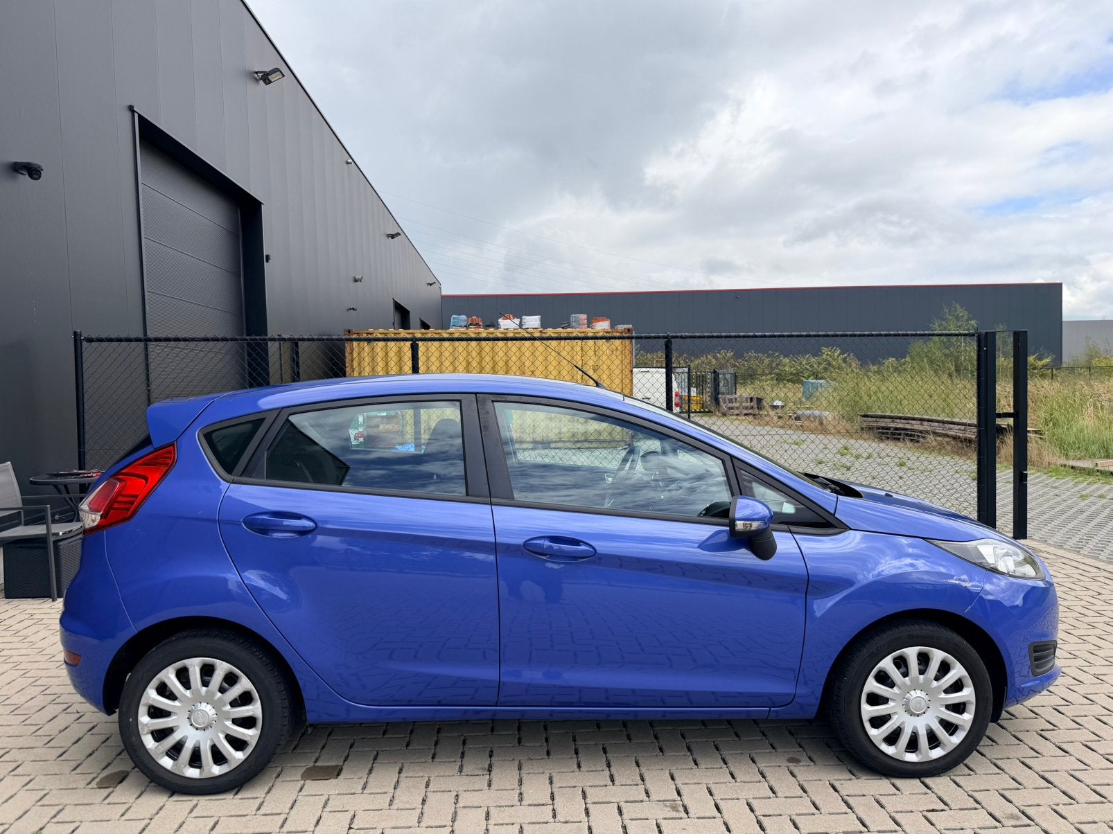 Ford Fiesta 1.25 benzine - 2013 - Facelift, Stof, Zwart, USB, Blauw