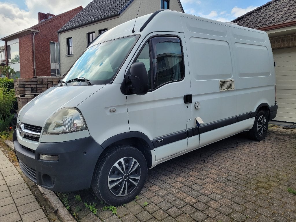 Camper Opel Movano, 4 zetels, Stof, Movano, Wit