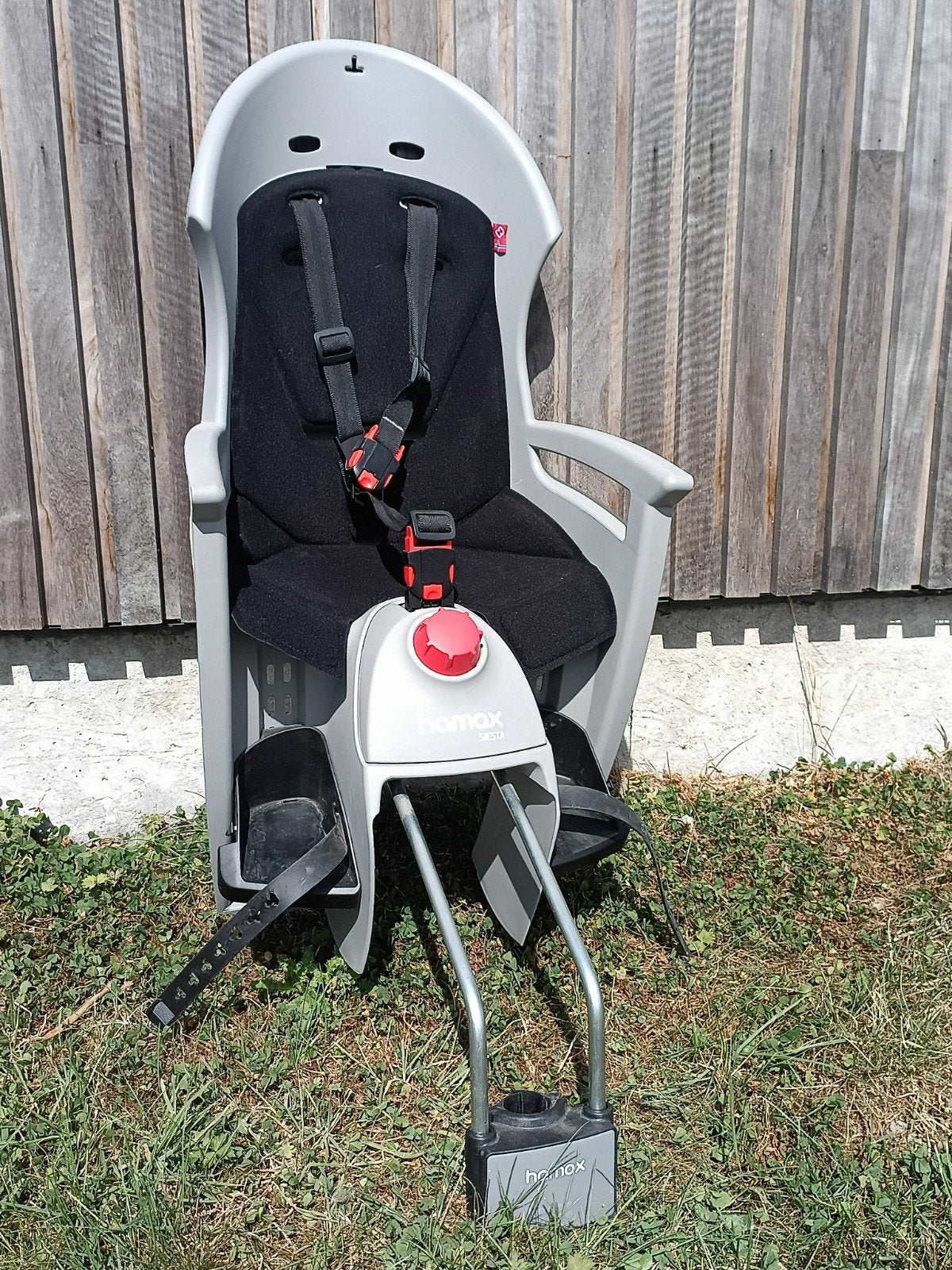 siège de vélo pour enfant, Vélos & Vélomoteurs, Enlèvement, Siège arrière, HAMAX (Decathlon), Repose-pieds