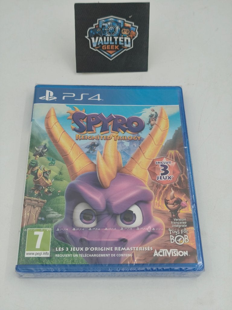 Spyro Reignited Trilogy PS4 Nieuw & Geseald, Games en Spelcomputers, Games | Sony PlayStation 4, Nieuw, Platform, 1 speler, Vanaf 7 jaar