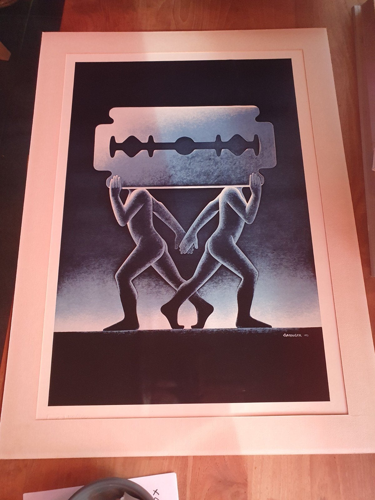 Litho van Granger 118/200 voor de wereldkartoenale 1980, Ophalen