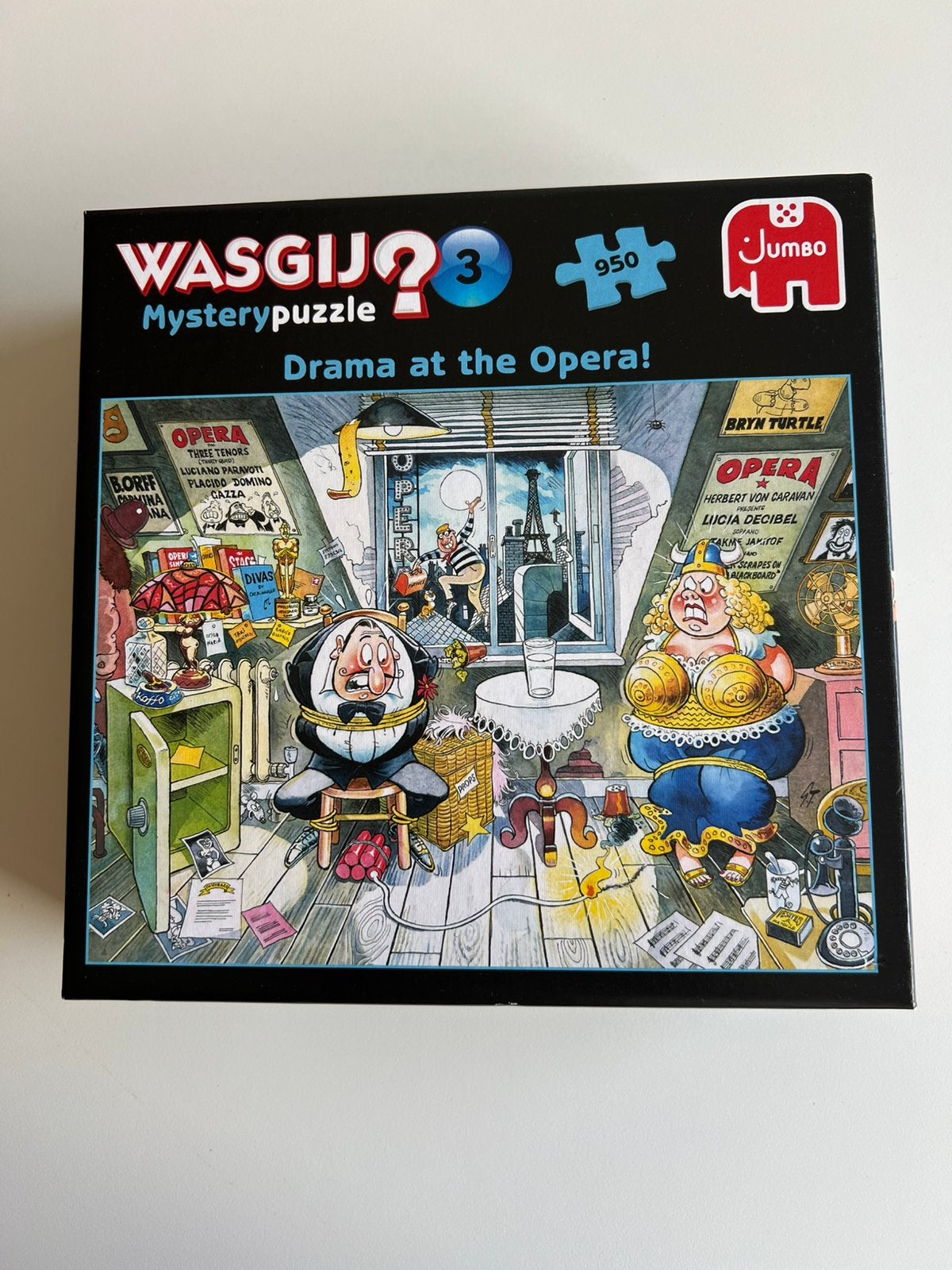 Wasgij Mysterypuzzle 3 950 pièces, Enlèvement, Comme neuf