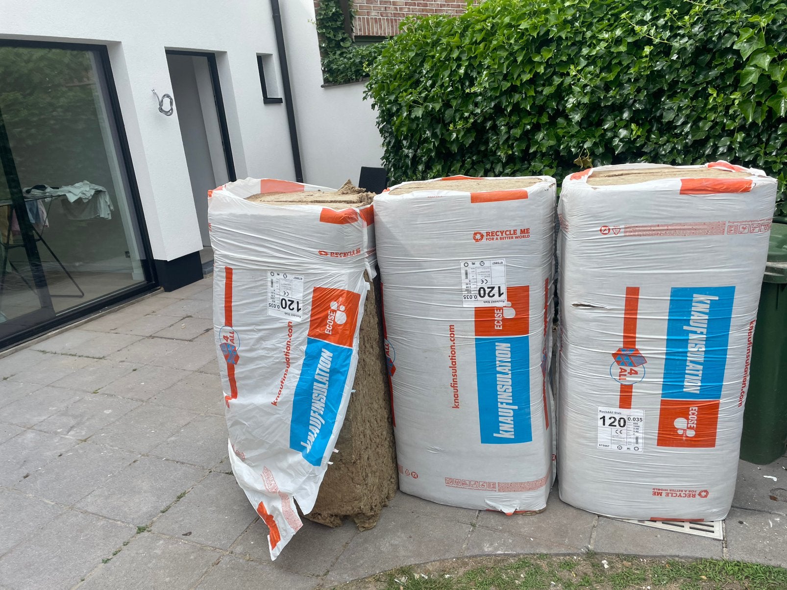 Knauf Rock 4 all 3 pakken, Doe-het-zelf en Bouw, Isolatie en Afdichting, Ophalen, Zo goed als nieuw