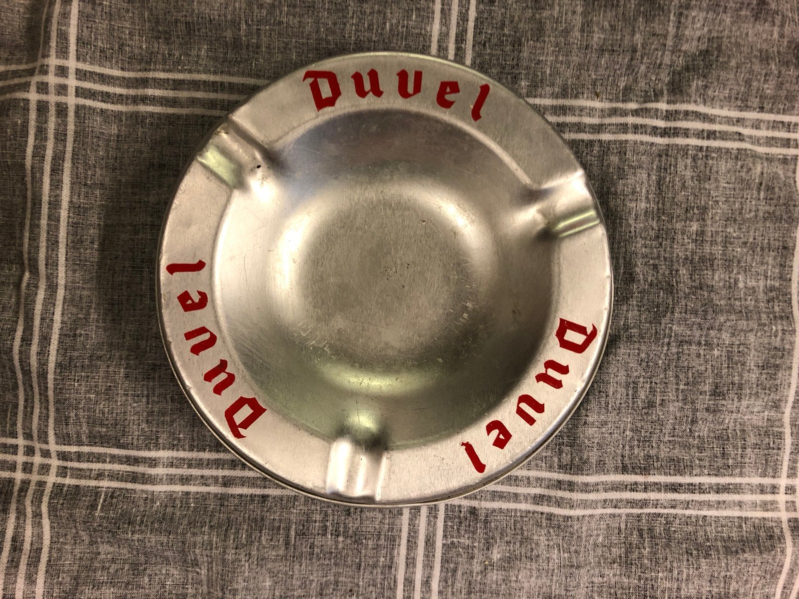 Cendrier en argent, Enlèvement ou Envoi, Utilisé, Autres types, Duvel