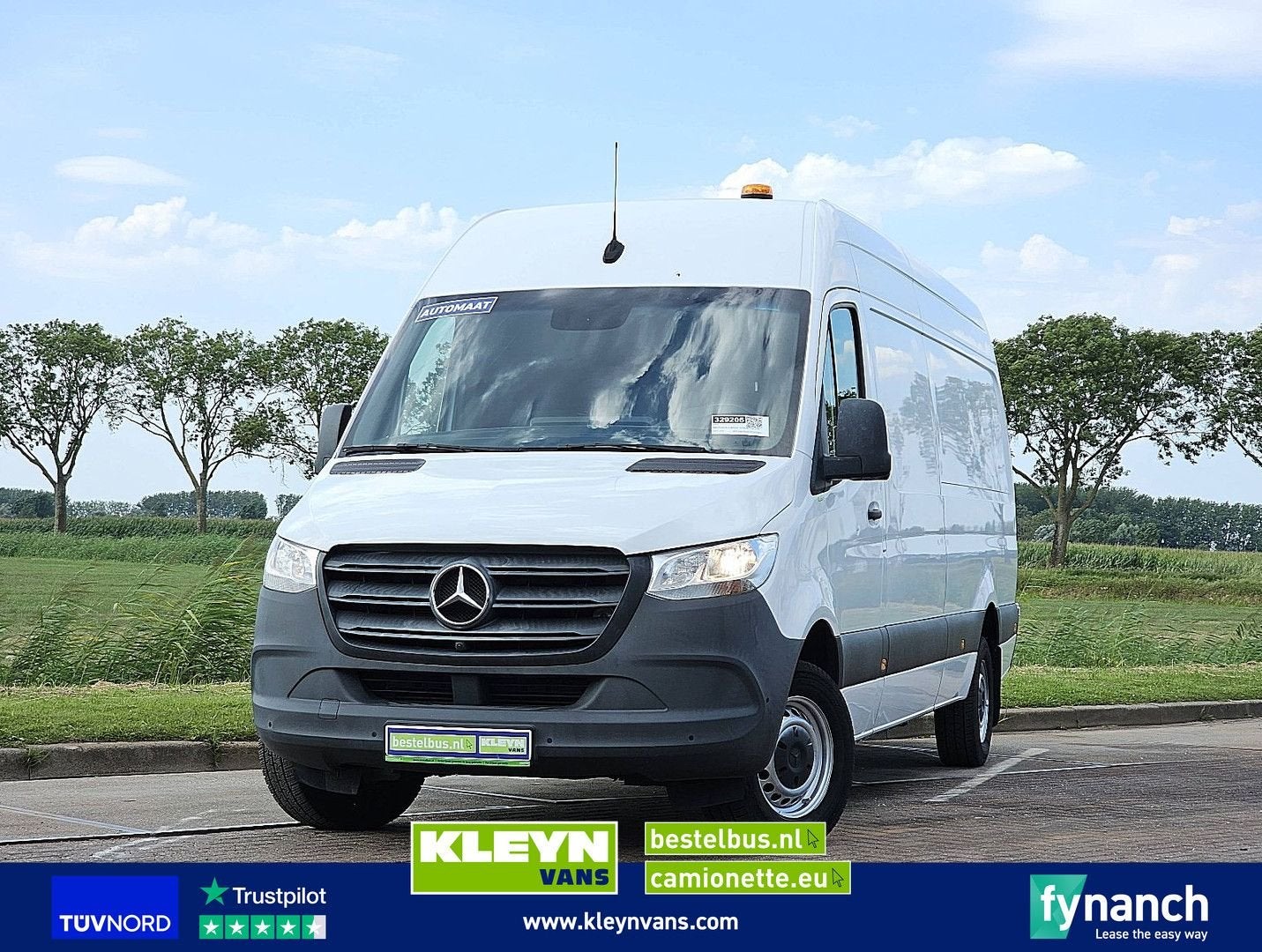 Mercedes-Benz SPRINTER 316 L3H2 Maxi Automaat!, Auto's, Automaat, ABS, Wit, Mercedes-Benz