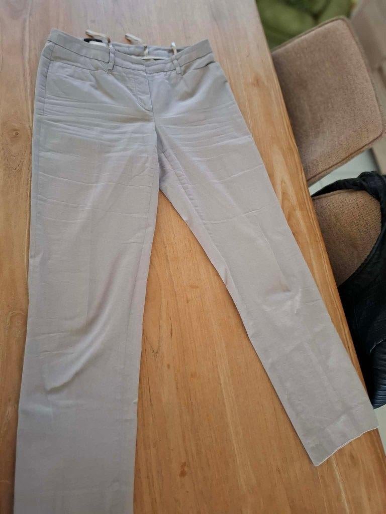 Madeleine dames broek maat 40, Maat 38/40 (M), Beige, Ophalen of Verzenden, Zo goed als nieuw