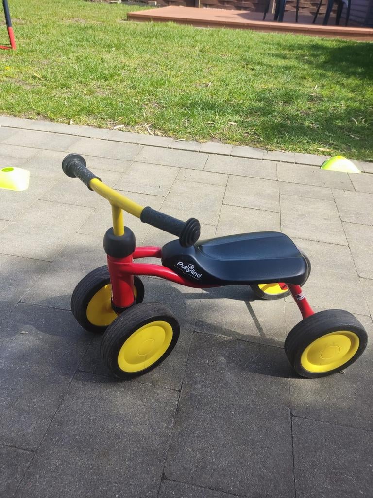 Loopfiets Pukylino, Ophalen, Gebruikt