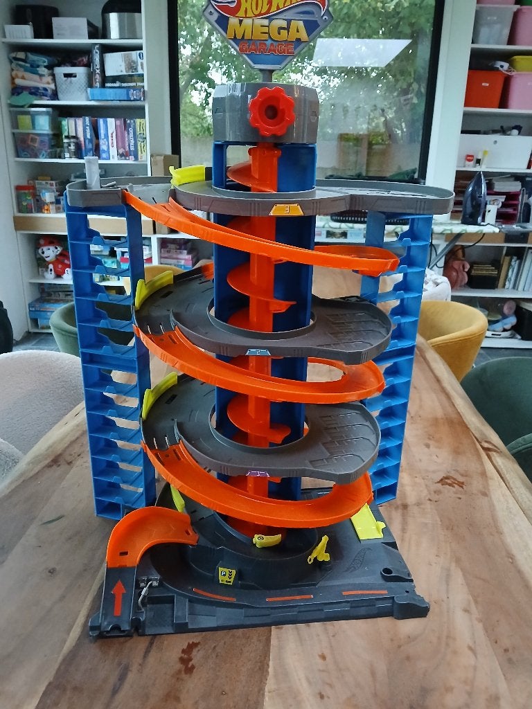 Hot wheels garage, Enlèvement, Comme neuf, Pièces, Hot Wheels
