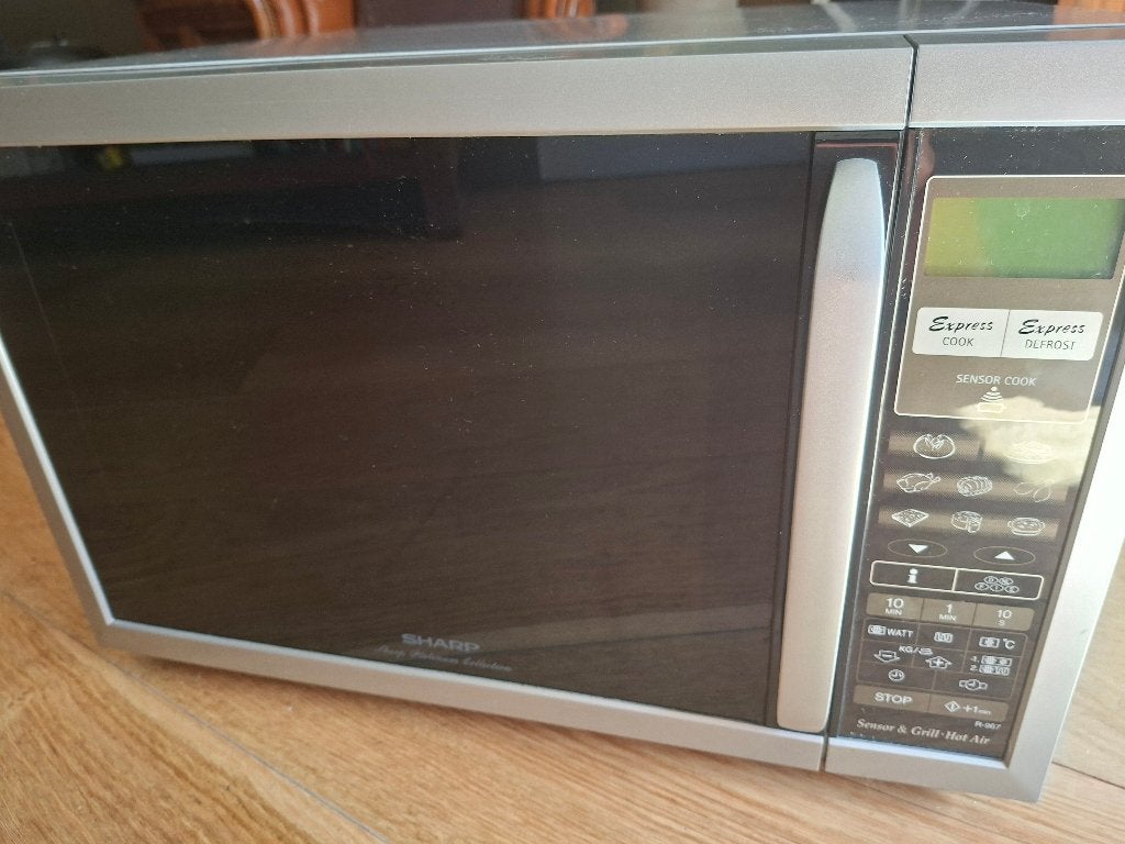 Sharp R-967 microgolf combi oven magnetron, Ophalen, Gebruikt, Tussenbouw, 45 tot 60 cm
