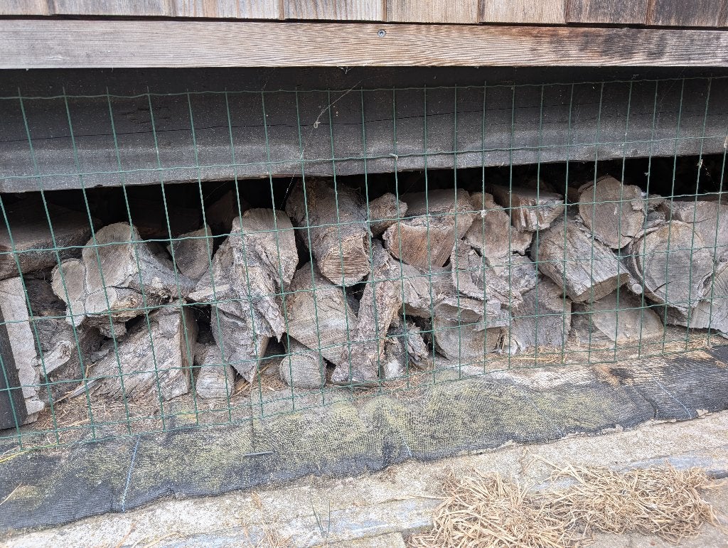 droog en gekloven brandhout, 3 tot 6 m³, Ophalen, Overige houtsoorten, Blokken