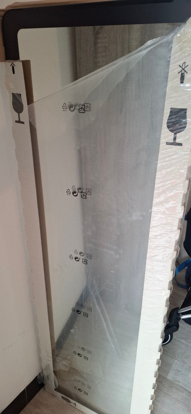 Spigel van ikea B 45 cm H 150 cm, Ophalen of Verzenden