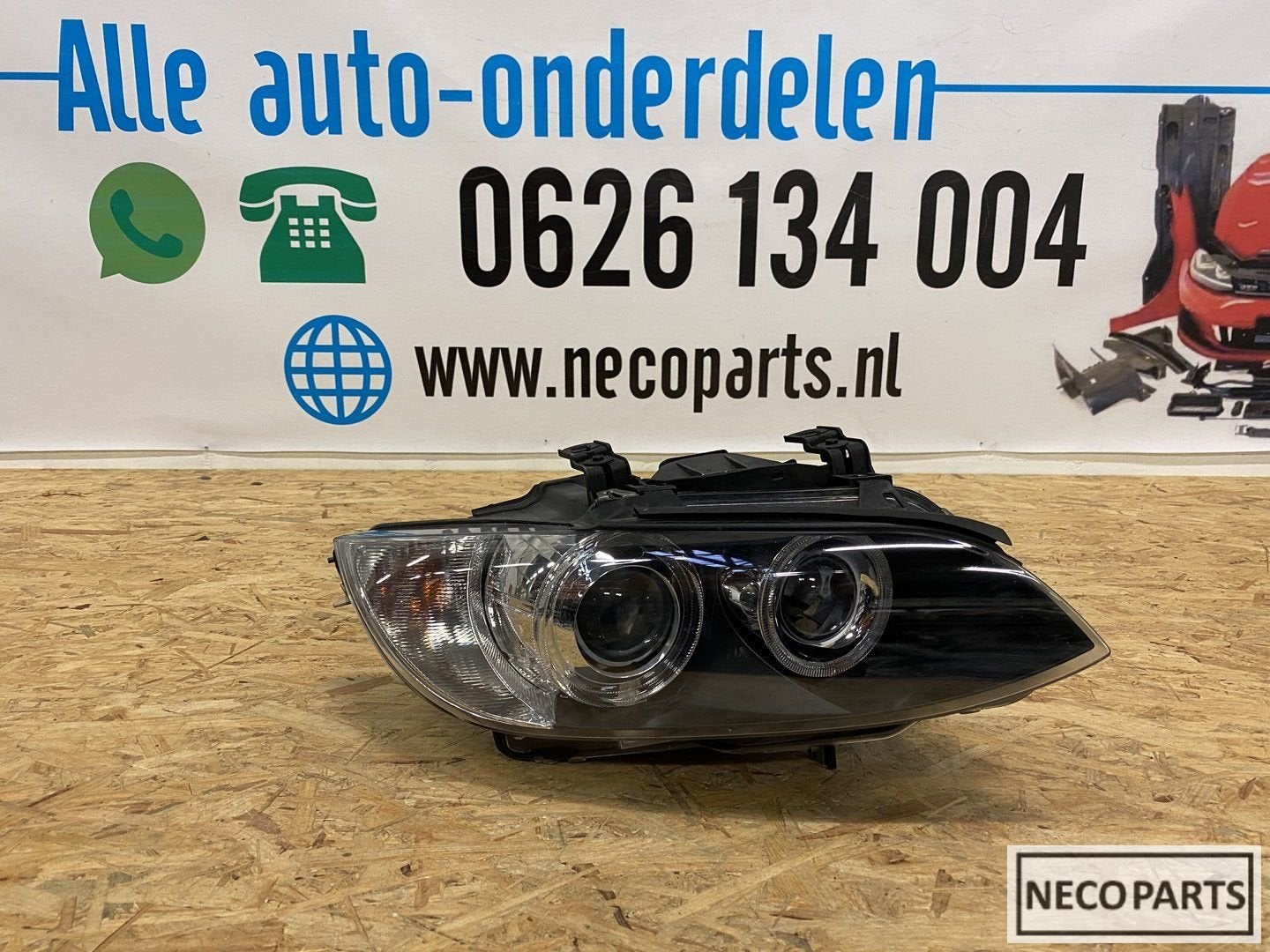 BMW 3 SERIE COUPE CABRIO E92 E93 XENON KOPLAMP 7162130, Gebruikt, -, -, Ophalen of Verzenden
