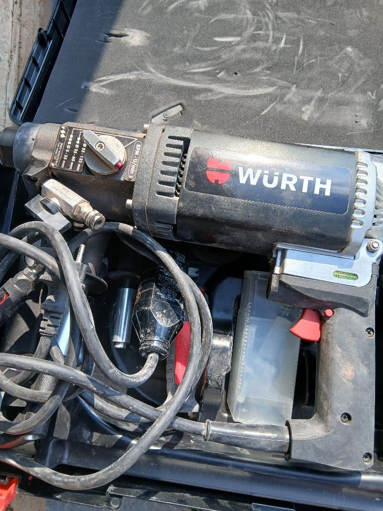 A vendre Carotteuse Wurth DS130T complète super état!, Enlèvement, Comme neuf