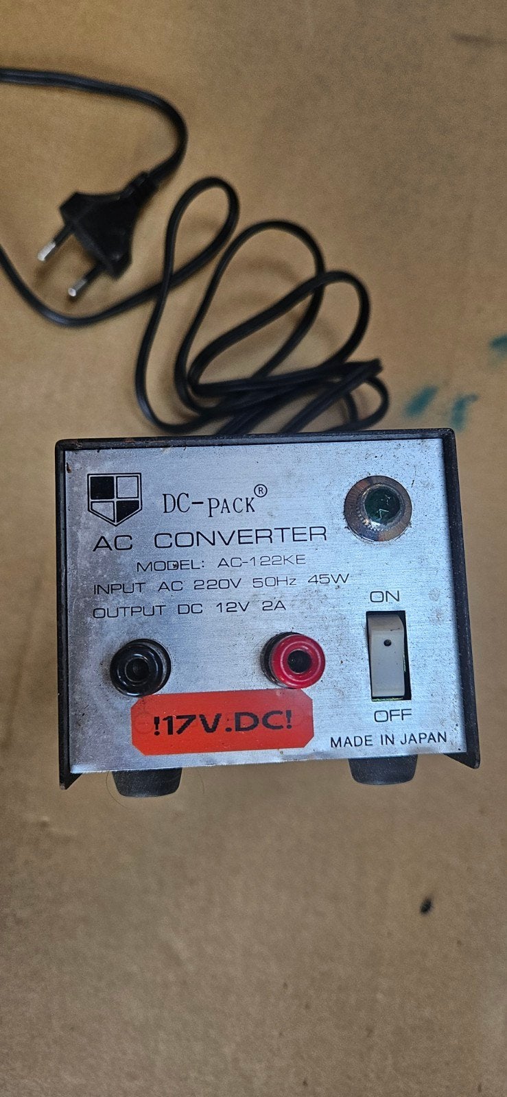 convertisseur de tension, TV, Hi-fi & Vidéo, Convertisseurs, Enlèvement, Utilisé