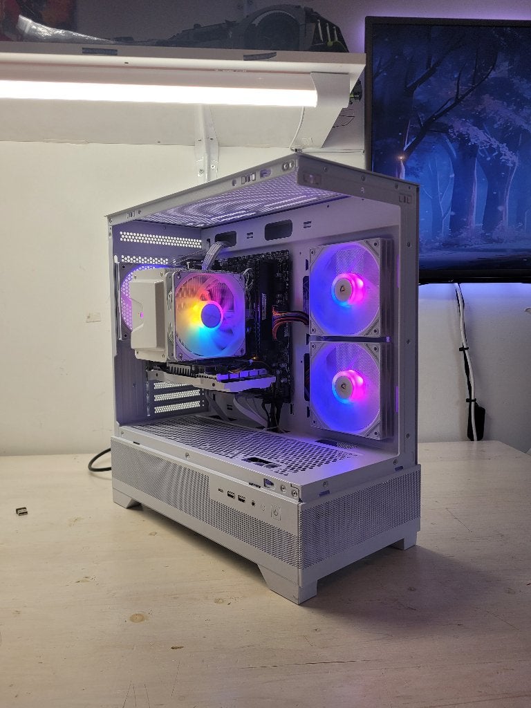 PC DE JEU/RYZEN 3 1200/GTX 1650/16 GO DDR4/1,25 TO/BLANC/, Enlèvement ou Envoi, Virtual Reality, Comme neuf, Custom build