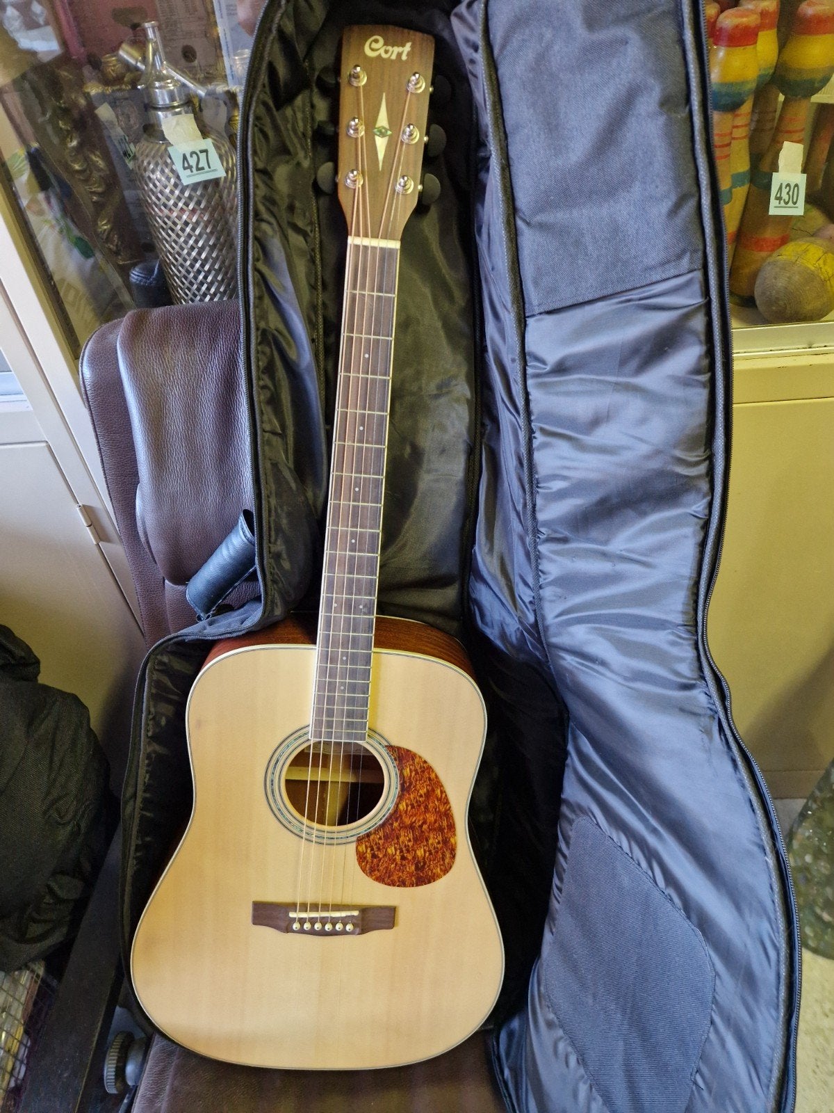 akoestische gitaar, Ophalen