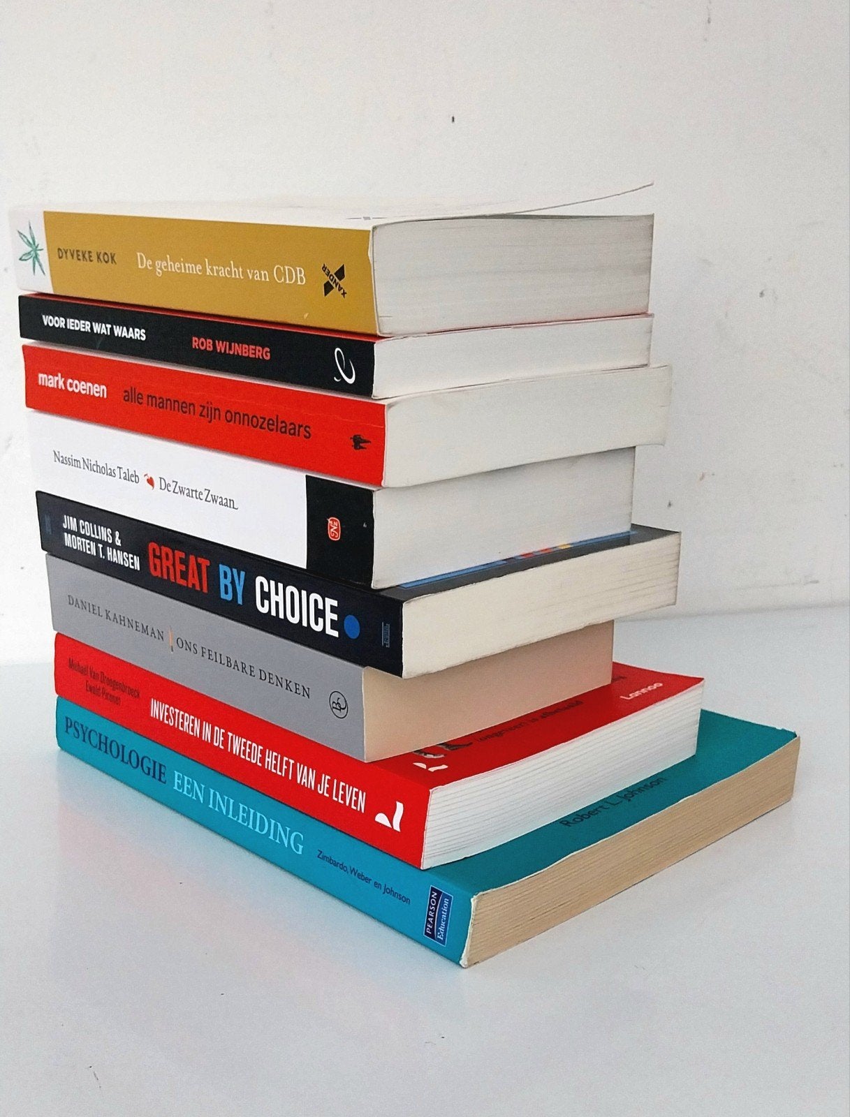 Boekenpakket non fictie psychologie en business 8 boeken Kah, Boeken, Ophalen of Verzenden, Zo goed als nieuw, Overige onderwerpen