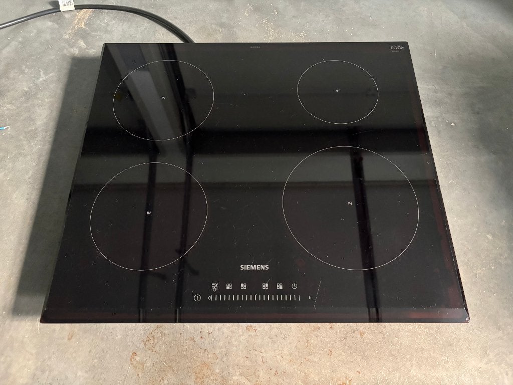 Siemens inductiekookplaat EH651FEB1E/02 60cm, Ophalen, Gebruikt, 4 kookzones, Inbouw