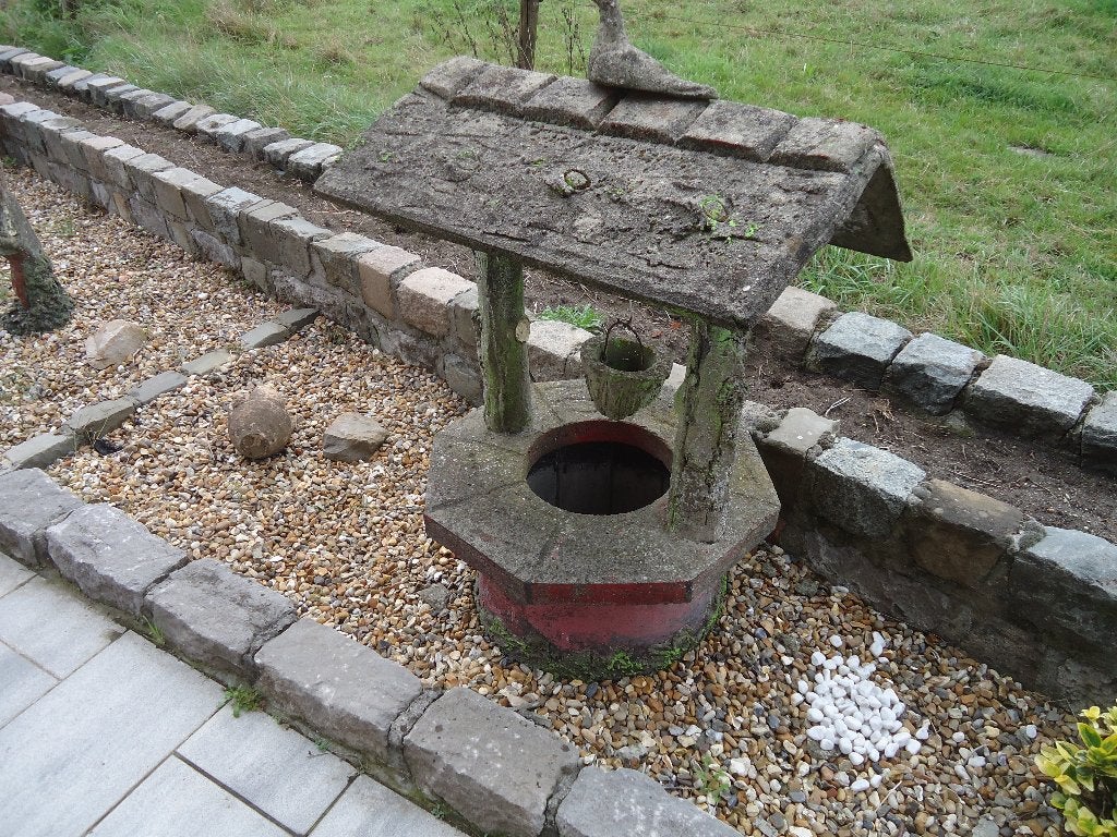 waterputje, Jardin & Terrasse, Enlèvement, Utilisé, Béton, Autres types