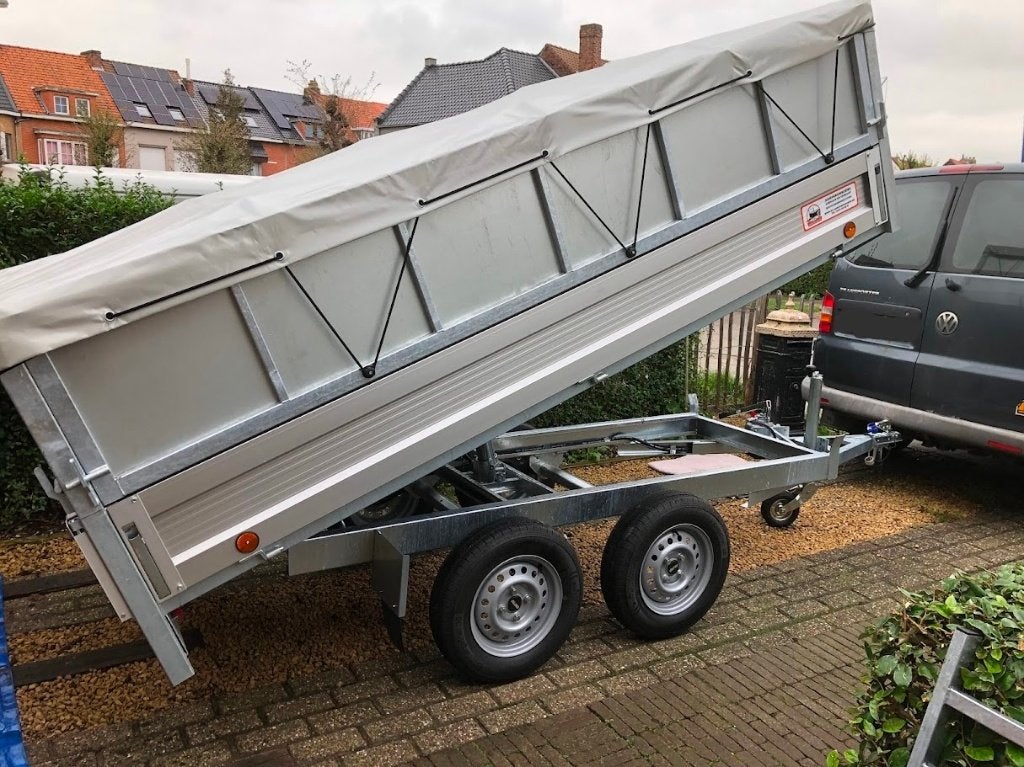 Ongeremde manuele kipper / remorque, Auto diversen, Aanhangers en Bagagewagens, Ophalen, Zo goed als nieuw