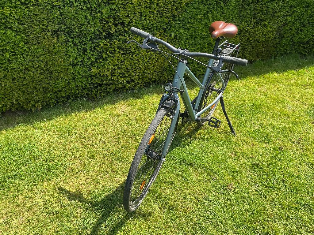 Meisjesfiets 28 inch, Velgrem, Versnellingen, Zo goed als nieuw, Elops