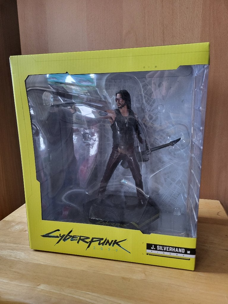 Figurine Johnny Silverhand – Cyberpunk 2077, Collections, Enlèvement, Comme neuf, Humain