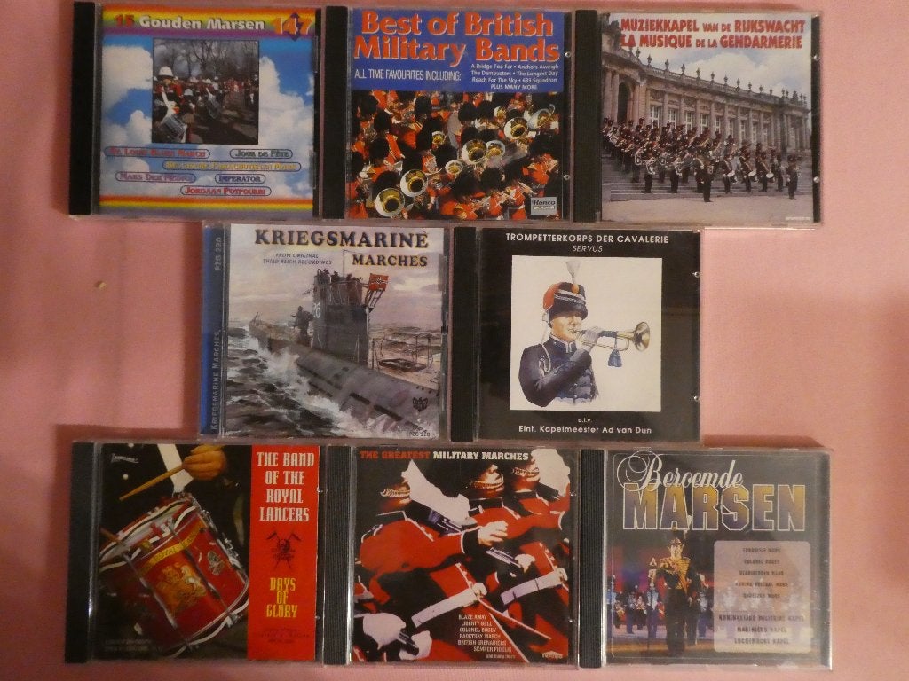 CD - Marsmuziek, Cd's en Dvd's, Cd's | Instrumentaal, Ophalen of Verzenden, Gebruikt