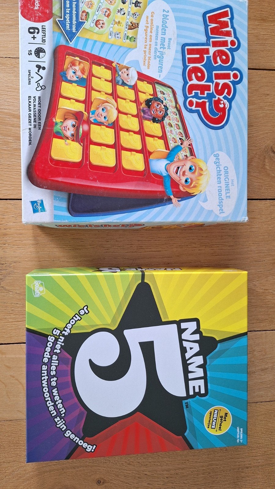 Name it / Wie is het, Hobby en Vrije tijd, Ophalen