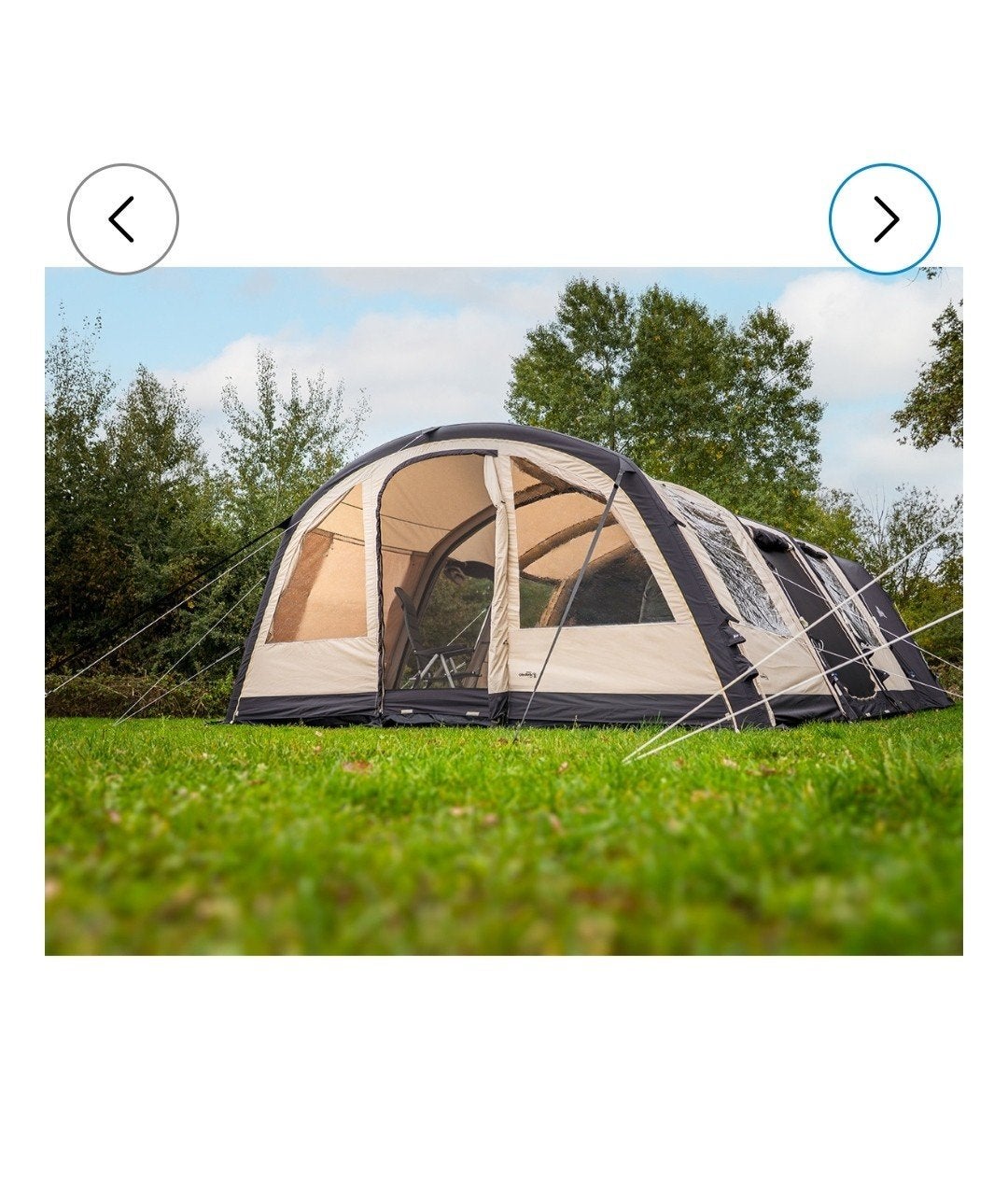 Obelink Miami 6 TC Easy Air – 6 personen – slechts 17 dagen, Caravans en Kamperen, Ophalen, Zo goed als nieuw, Tot en met 6