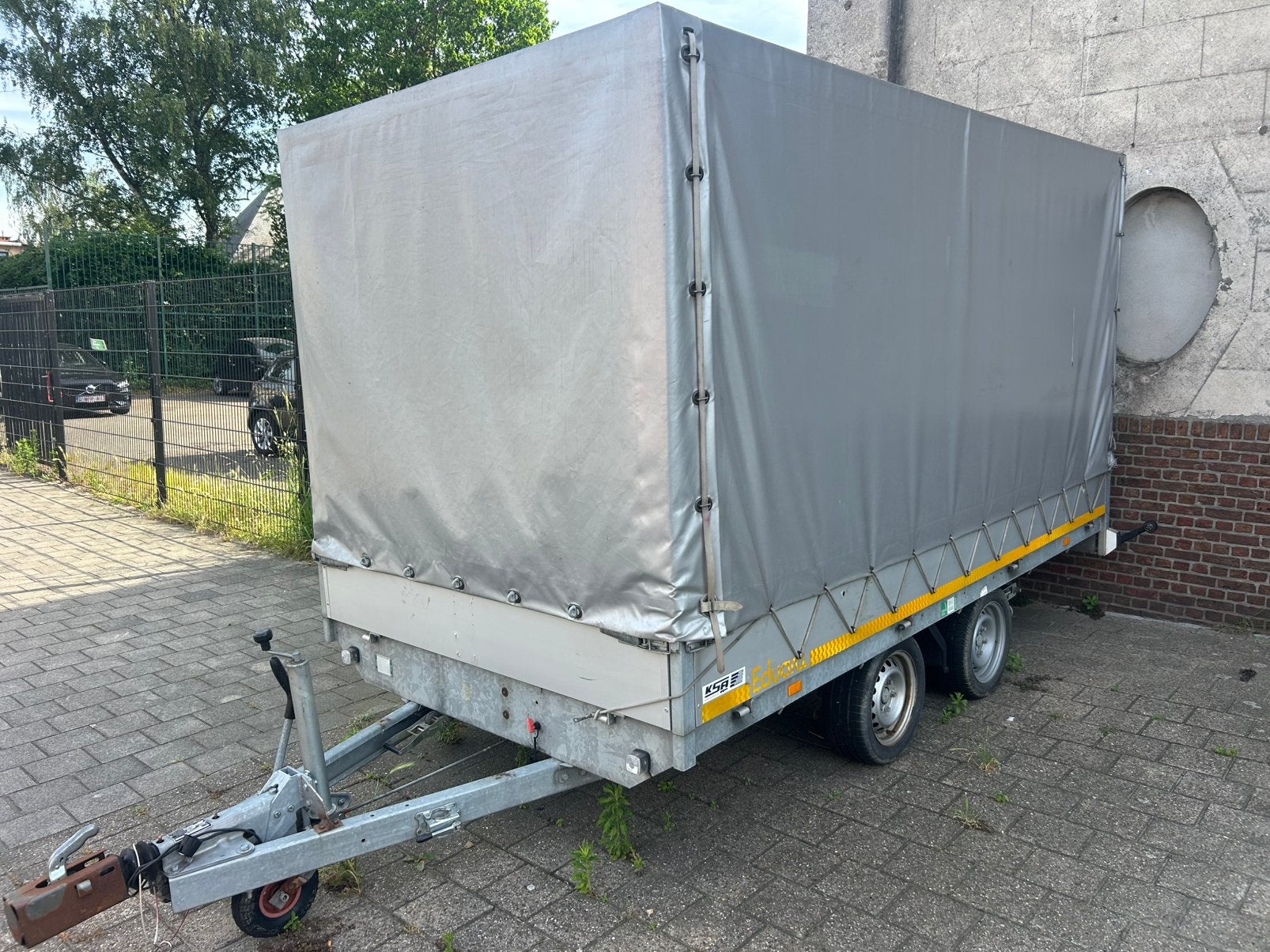 Te koop aanhangwagen bouwjaar 2021, Ophalen of Verzenden, Zo goed als nieuw