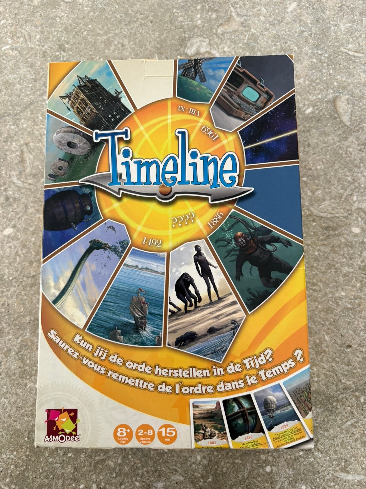 Timeline, Hobby & Loisirs créatifs, 1 ou 2 joueurs, Enlèvement ou Envoi, Comme neuf