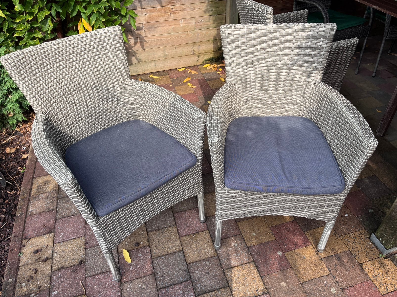 Chaises de jardin 5 pièces, Enlèvement, Comme neuf
