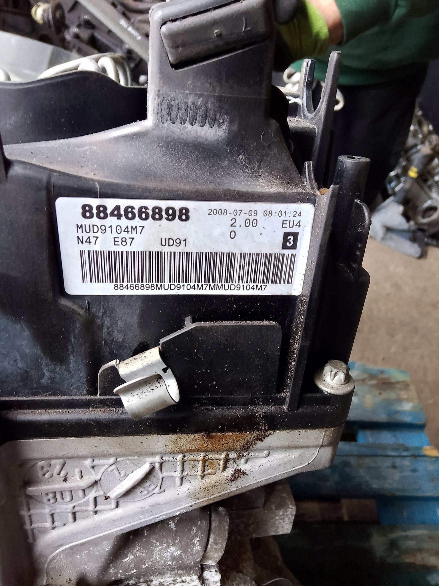 Moteur N47D20A Complet X3 E61 E90 BMW E60 E92, Envoi, Utilisé, Skoda