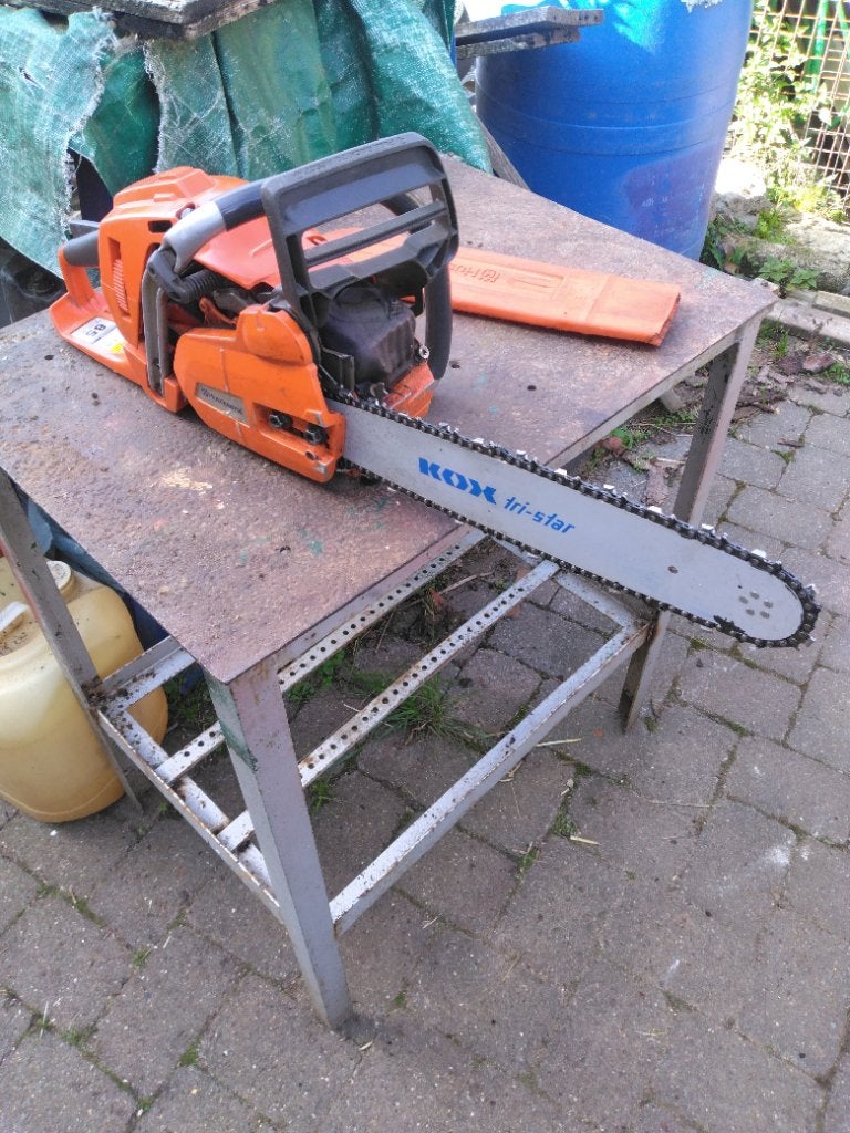 Tronçonneuse  Husqvarna 545 mark 1, Enlèvement, Utilisé