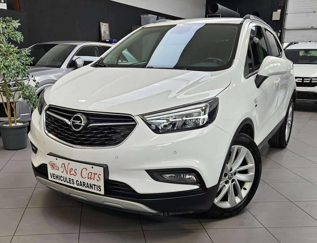 Opel Mokka X 1.4 Turbo 120 YEARS EDITION,GPS,CAMERA,GAR 1 AN, Auto's, Voorwielaandrijving, Stof, Gebruikt, Wit