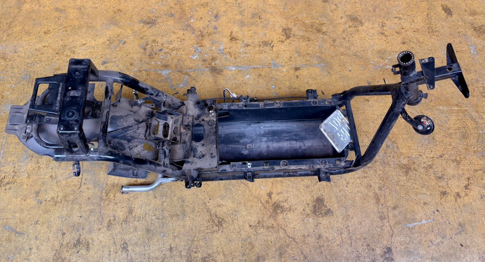 Segway e125 Frame met Kenteken Brom 2022 11.000 km, Vélos & Vélomoteurs, Pièces de cyclomoteur | Scooters, Utilisé, Autres marques