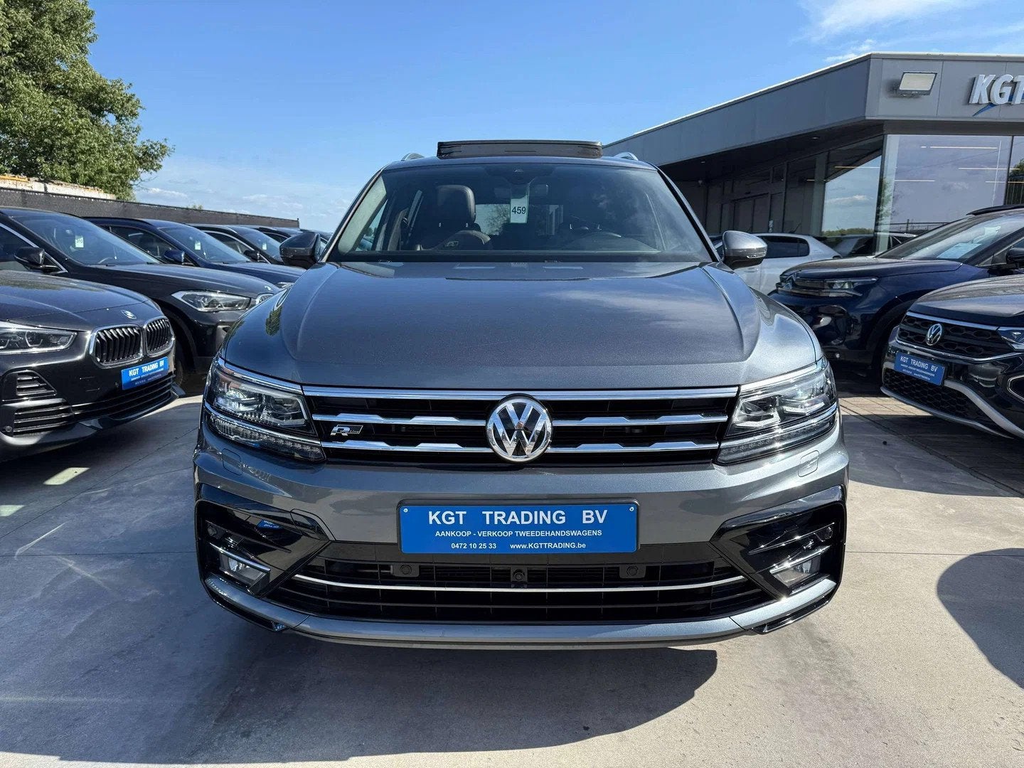 Volkswagen Tiguan Allspace 2.0 TDI 7 ZIT AUTOMAAT R-LINE NAV, Cuir, Argent ou Gris, Achat, Entreprise