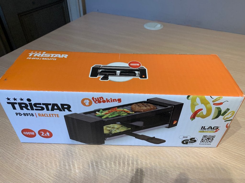 Gourmet/raclette machine NIEUW!!, Elektronische apparatuur, Gourmetstellen, Ophalen of Verzenden, Nieuw